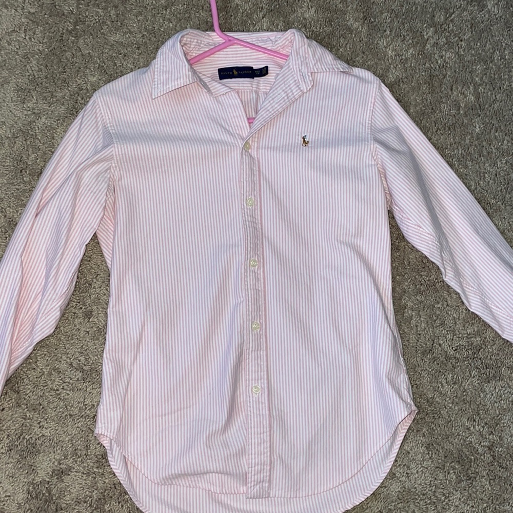 Women’s POLO RALPH LAUREN long sleeve button up!